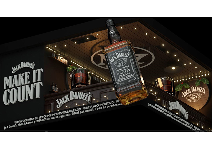 foto noticia Jack Daniel’s lanza su campaña de publicidad más disruptiva y novedosa bajo la filosofía Make It Count.